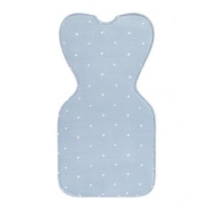 Sac de dormit pentru infasat Love to Dream Swaddle Up Mist Blue M 6-8.5 kg 1 Tog imagine