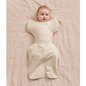 Sac de dormit de tranzitie pentru infasat si rostogolit Swaddle Up M Fleece Twings 1.5 Tog imagine