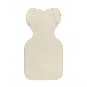 Sac de dormit de tranzitie pentru infasat si rostogolit Love to Dream Swaddle Up M 1 Tog OatMeal imagine