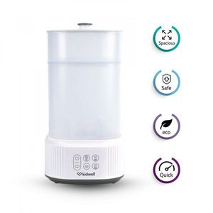 Sterilizator cu abur pentru biberoane si accesorii cu uscator integrat Kidwell Puro 2 in 1 imagine