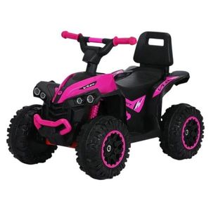 ATV fara pedale pentru copii Novokids Little Monster Roz cu melodii si lumini, maxim 25 kg, sezut confortabil imagine