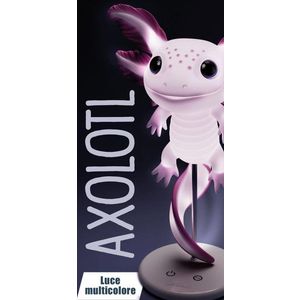 Lampa de veghe multicolora Rainy Days Axolotl imagine