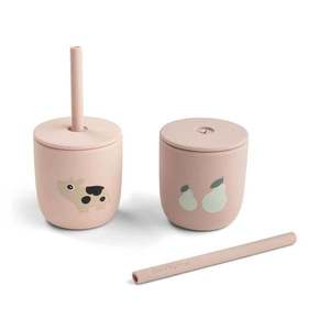 Set 2 cani cu pai Done by Deer din silicon Tiny Farm Powder 2 x 120 ml imagine