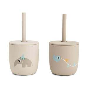 Set 2 cani cu pai Done by Deer din silicon Celebration sand 2 x 120 ml imagine