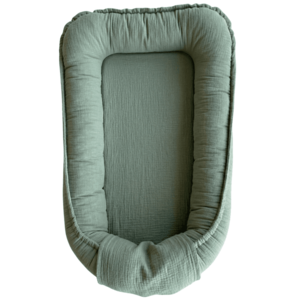 Baby Nest din muselina Twindeco Menta imagine