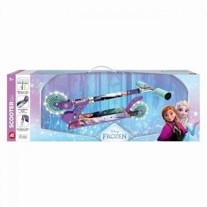 Trotineta pliabila cu 2 roti luminoase si ghidon reglabil Frozen imagine