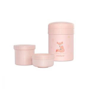 Termos 2 in 1 pentru hrana solida Miniland Thermetic Candy 700 ml imagine