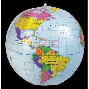 Glob pamantesc gonflabil, 29 cm, LER2432 imagine