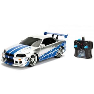 Masina Jada Toys Fast and Furious Nissan Skyline GTR 1: 24 cu telecomanda imagine
