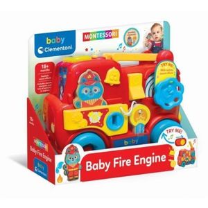 Clementoni - Montessori camion de pompieri cu diverse activitati imagine