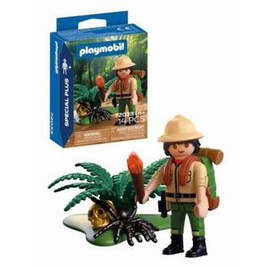 Playmobil - Figurina aventurier cu accesorii imagine