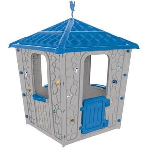 Casuta pentru copii Pilsan Stone House gray blue imagine