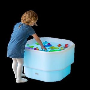 Masa luminoasa Discovery Glow Mini Tuff, pentru activitati educative senzoriale imagine