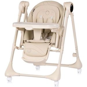 Scaun de masa si leagan electric Chipolino Master Class 2 in 1 latte imagine