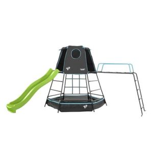 Set TP Explorer cu cadru de catarare metalic, tobogan si traseu Jungle Run imagine