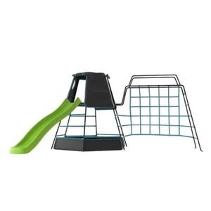 Set TP Explorer cu cadru de catarare metalic, monkey bridge si tobogan imagine