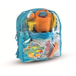Rucsac Fish cu unelte pentru apa si nisp, galetusa, stropitoare si colac de baie incluse imagine