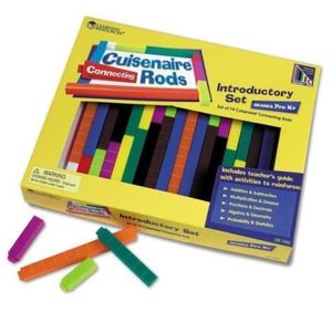 Riglete matematice interconectabile cuisenaire imagine