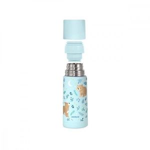 Termos bleu cu ursuleti Miniland Thermy 350 ml imagine