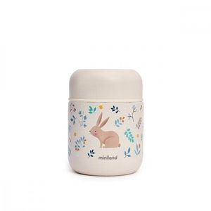 Termos pentru mancare solida Miniland Mini Rabbit 280 ml imagine