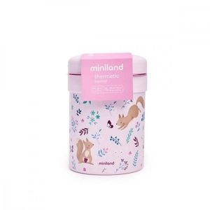 Termos 2 in 1 pentru hrana solida Miniland Thermetic Squirrel 700 ml imagine