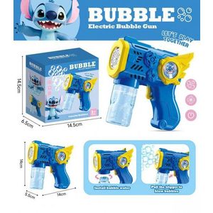 Pistol pentru baloane de sapun Stitch imagine