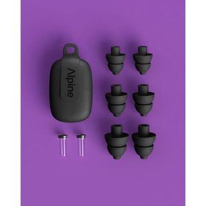 Dopuri de urechi cu filtru muzical, 3 dimensiuni incluse (SML), protectie zgomote SNR 21dB, reutilizabile imagine