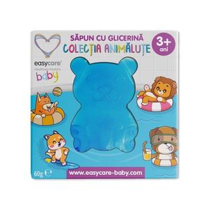 Sapun cu glicerina pentru copii Easycare baby in forma de animale 60 g imagine