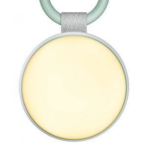 Difuzor portabil de sunete albe Momcozy cu lampa de veghe imagine