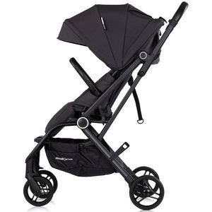 Carucior pentru copii Chipolino Go Twist Charcoal cu sezut rotativ, cadru din aluminiu, bara detasabila, suport reglabil pentru picioare, roti cu suspensii, greutate admisa 22 kg imagine