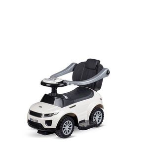 Masinuta pentru copii Lorelli White 1-3 ani, cu maner parental, muzica, sunete si lumini imagine