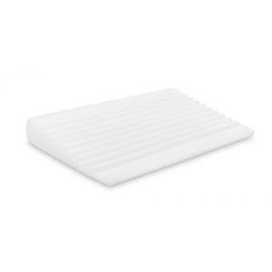 Perna antisufocare pentru patut copii Sensillo Classic 38x60x7 cm, suprafata perforata antitranspiratie, husa detasabila imagine