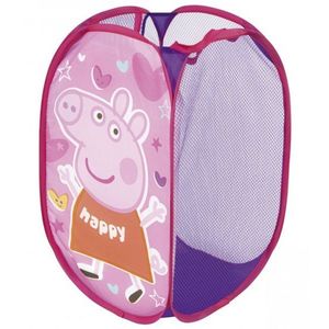 Cos textil pentru jucarii Peppa Pig 36x36x58 cm imagine
