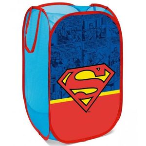 Cos textil pentru jucarii Superman 36x36x58 cm imagine