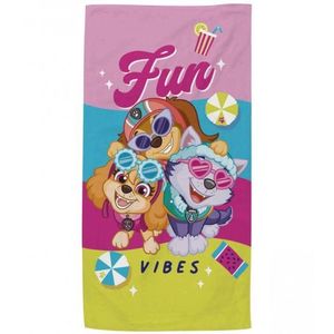 Prosop de plaja pentru copii Paw Patrol 140x70 cm imagine