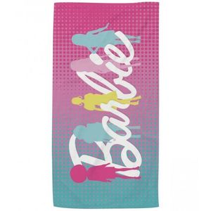 Prosop de plaja pentru copii Barbie 140x70 cm imagine