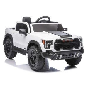 Masinuta electrica pentru copii P4 White, acumulator 12V7Ah, tractiune integrala 4 x 45W, roti EVA, scaun piele, lumini LED, MP3, dimensiune 119 x 68 x 58 cm imagine
