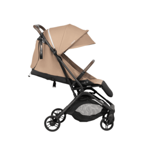 Carucior pentru copii Tutis Noordi Sia Sand Beige carbon, 5.9 kg, compatibil avion, accesorii incluse, greutate admisa 22 kg imagine