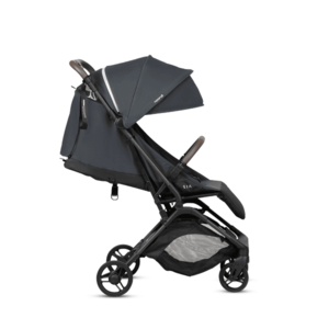 Carucior pentru copii Tutis Noordi Sia Baltic Blue carbon, 5.9 kg, compatibil avion, accesorii incluse, greutate admisa 22 kg imagine