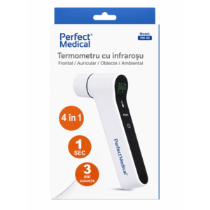 Termometru 4 in 1 pentru copii Perfect Medical, cu infrarosu si fara contact imagine