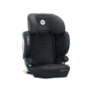 Scaun auto pentru copii Lorelli Growgo Black cu isofix, pliabil, protectii laterale extensibile, tetiera reglabila, 100-150 cm, 3-12 ani imagine