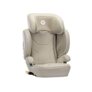 Scaun auto pentru copii Lorelli Growgo Beige cu isofix, pliabil, protectii laterale extensibile, tetiera reglabila, 100-150 cm, 3-12 ani imagine