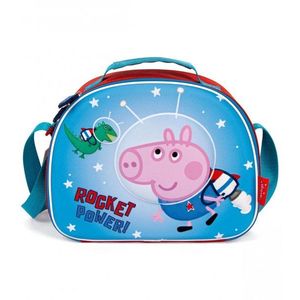Geanta termica pentru copii Peppa Pig 26x21x11 cm imagine