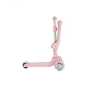 Trotineta pentru copii Momi Debe Pink transformabila, cadru si sezut pliabil, lumini led imagine