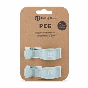 Set 2 clesti multifunctionali pentru carucior PetiteMars Turcoaz imagine