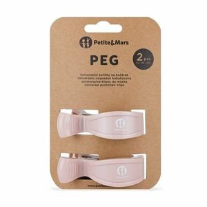Set 2 clesti multifunctionali pentru carucior PetiteMars Roz imagine