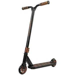 SPORTNOW Trotinetă Acrobatică pentru Trucuri Trotinetă Freestyle cu Rulmenți ABEC-9 Roți 120 mm Rotație 360° pentru Skatepark Auriu | Aosom Romania imagine