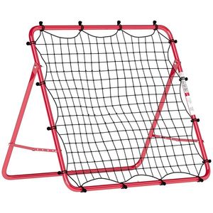 SPORTNOW Plasă Rebounder pentru Fotbal, Ușor de Montat, cu 5 Unghiuri Ajustabile, Echipament Portabil pentru Antrenament și Practică de Fotbal, Baseball și Softball în Grădină sau în Parc | Aosom Romania imagine