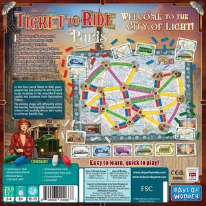 Joc - Ticket to Ride: Paris | Days of Wonder imagine
