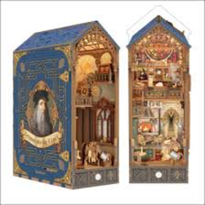 Book Nook 387 piese - Leonardoda Vinci | Tonecheer imagine